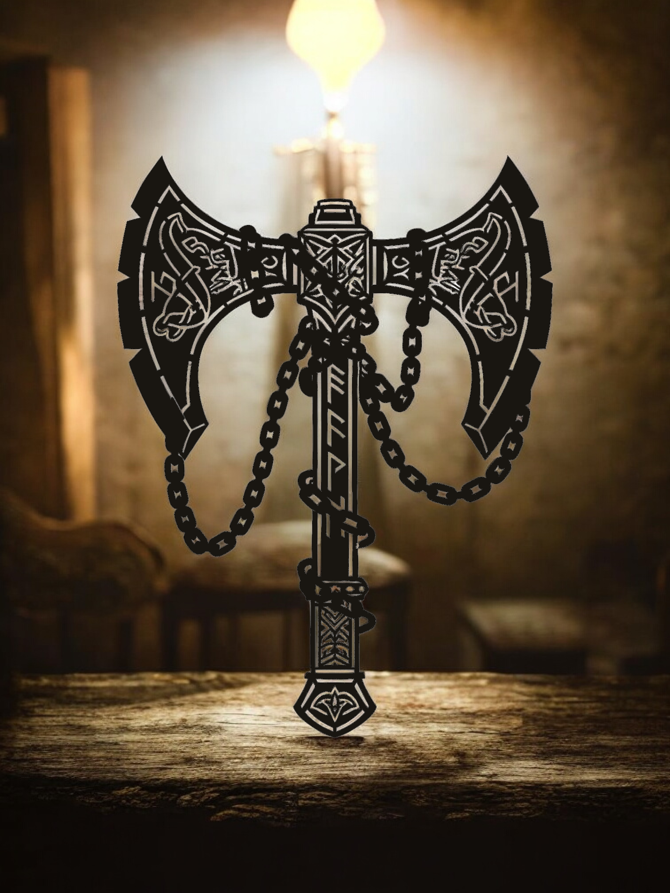 Mythologie Nordique - Hache viking