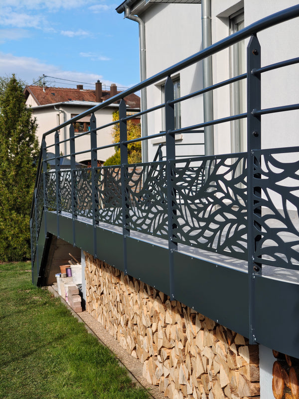 Garde-corps acier sur mesure Steel Shop Alsace – réalisation 13