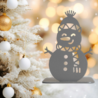 Bougeoir Bonhomme de Neige