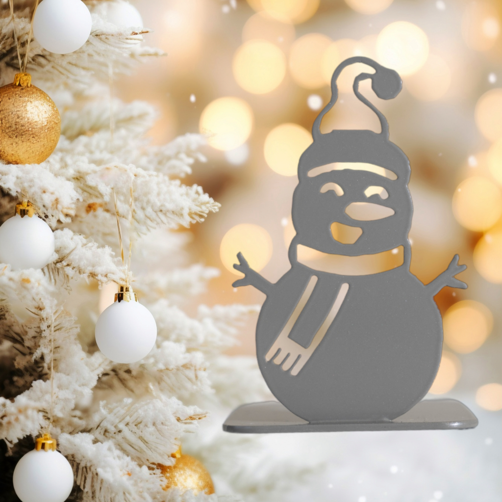 Bougeoir Bonhomme de Neige